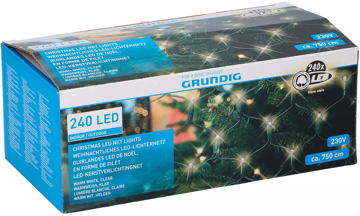 Filet lumieux Grundig, 80, 160 ou 240 LED - Second Medium