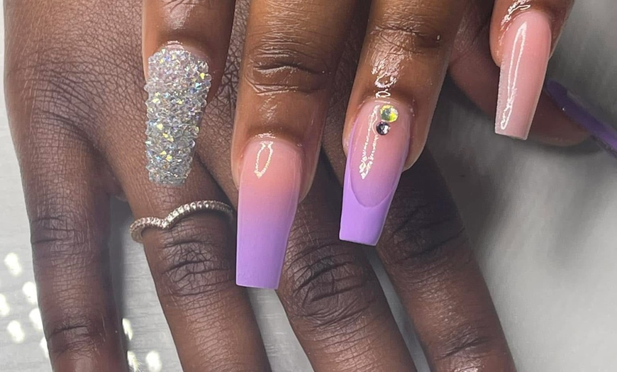 Image 22: Manicures with Color Coat, Gel, French or Acrylic + Gel Polish Options