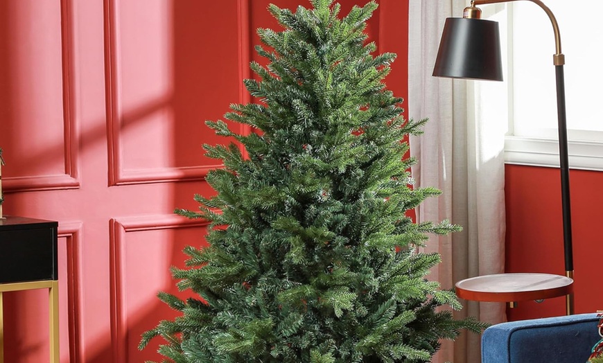 Image 8: 5ft Artificial Christmas Tree with Tips