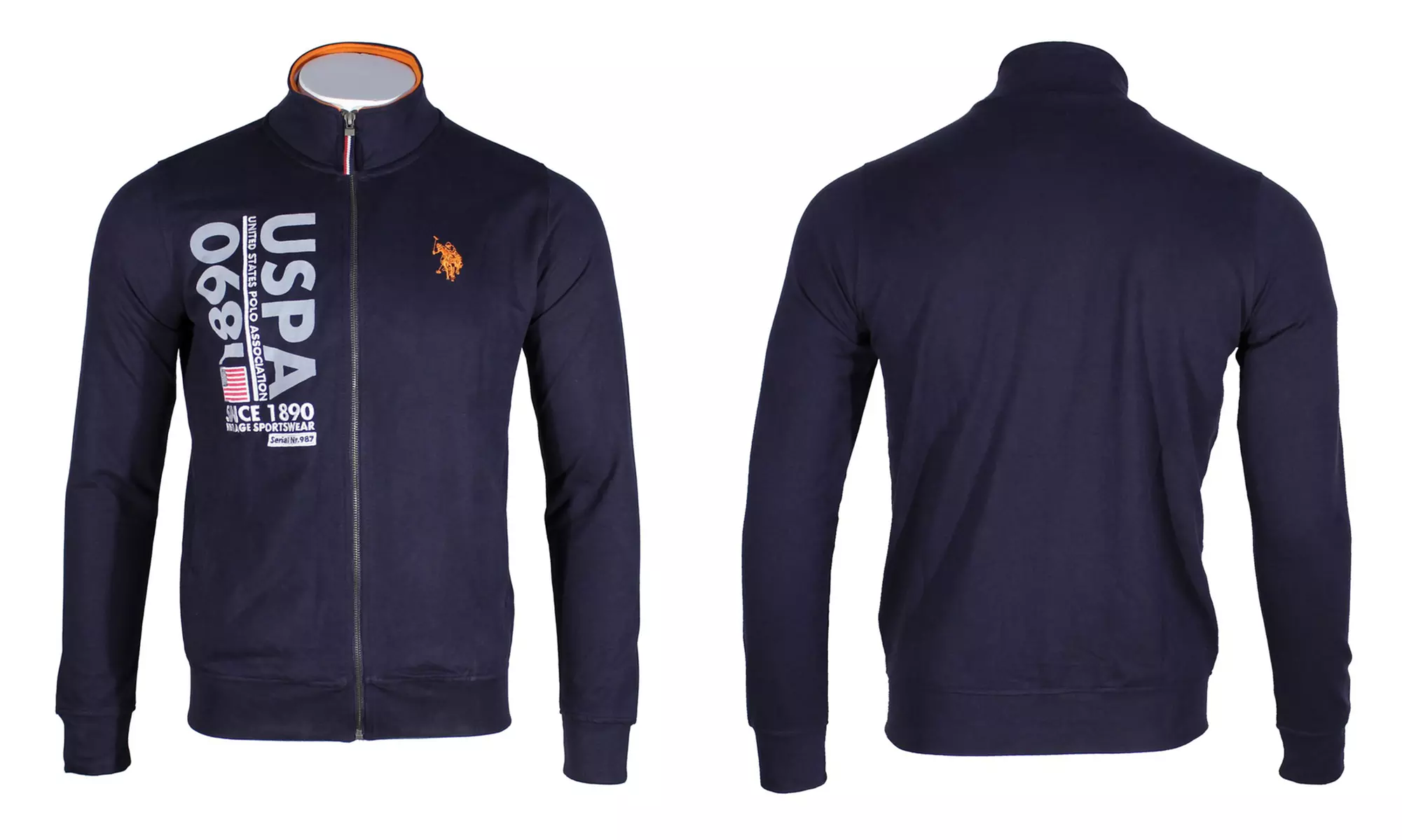 Veste de survêtement pour homme de la marque U.S. Polo Assn.