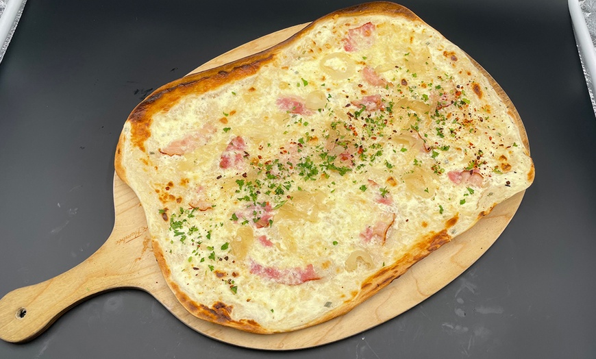 Image 1: 4-Gänge-Flammkuchen-Menü für 2 oder 4 Personen im Restaurant Essence