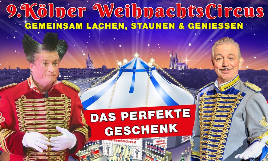 Image 1: Ticket für Kölner Weihnachtscircus im Dezember in Köln