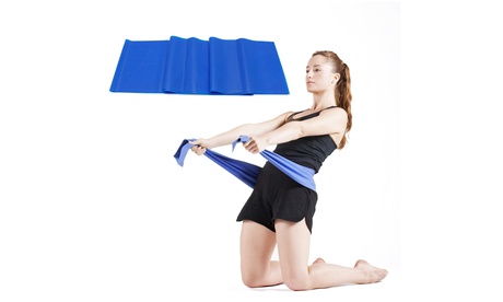 Fascia elastica per fitness blu