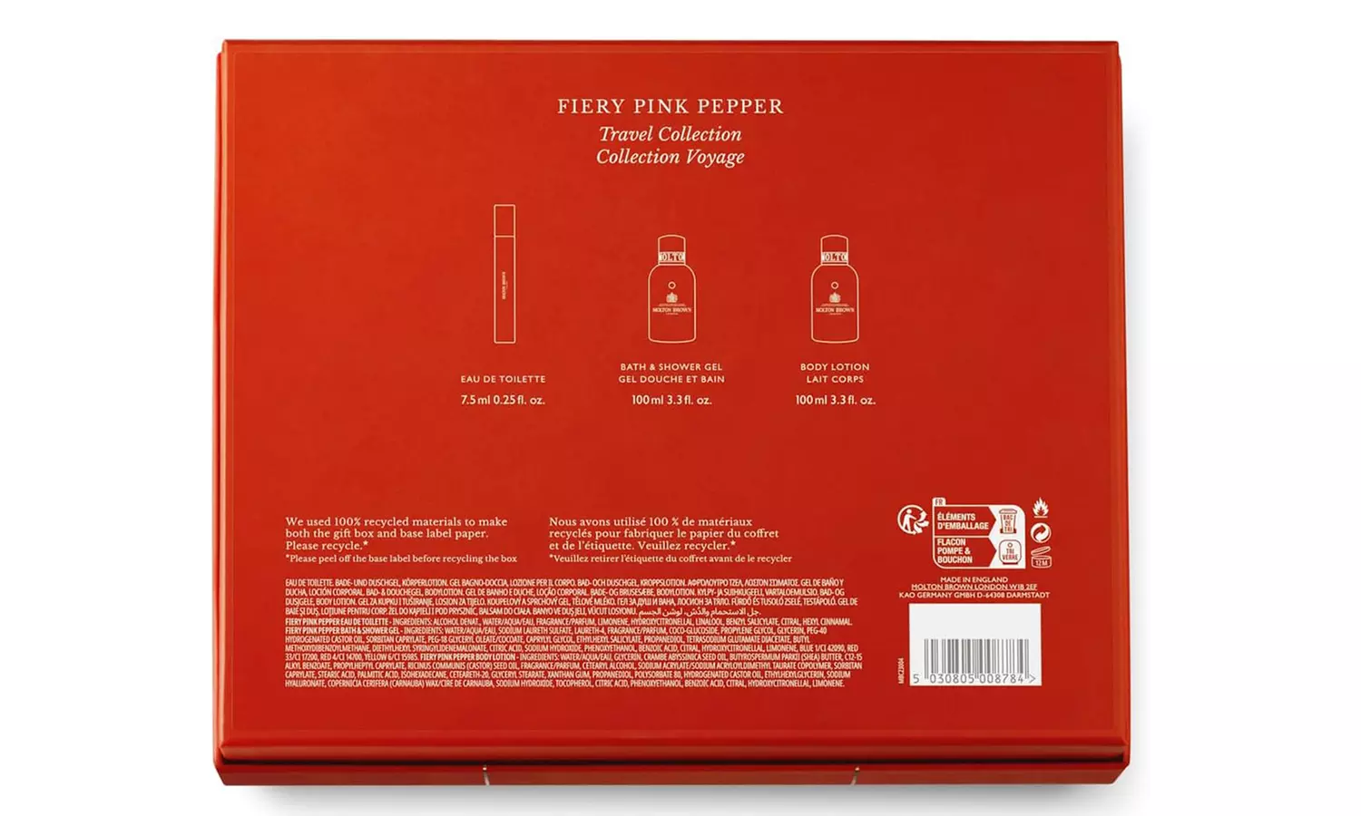 Molton Brown Fiery Pink Pepper Travel Gift Set - Second Medium