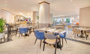 Indulge in a 5* Buffet with Beverages Child (59 AED) Adult (108) Indulge in a 5* Buffet with Beverages Child (59 AED) Adult (108)