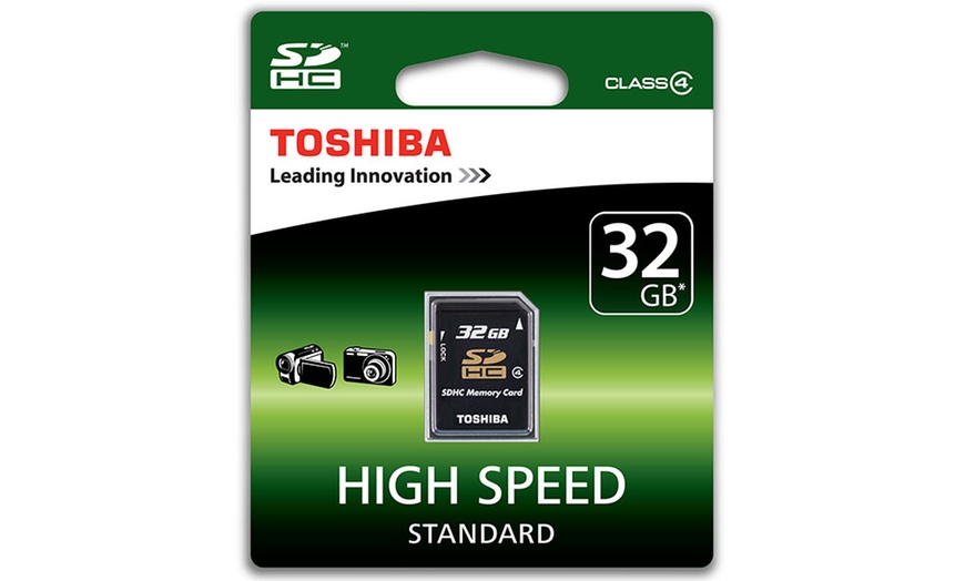 Image 4: Toshiba SDHC 16GB o 32GB Classe 4