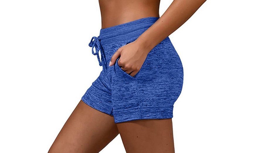 Image 6: Women's Stretch Fitness Shorts