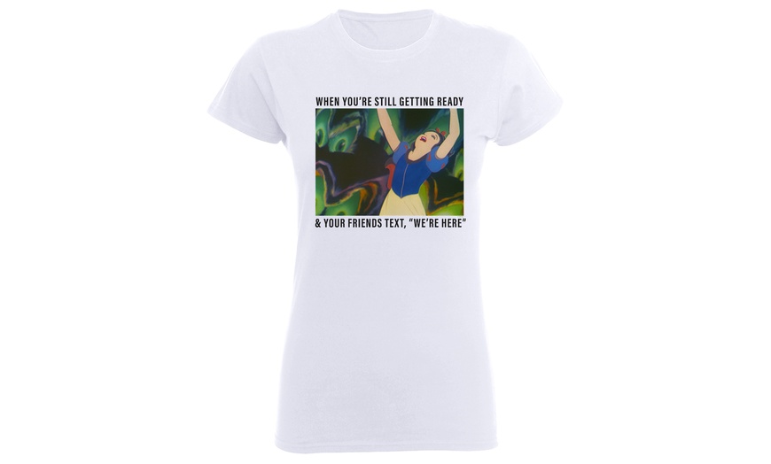 Image 6: Disney Princess Meme T-Shirt