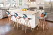 2 ou 4 chaises de bar "Oslo" de style scandinave, coloris au choix, livraison gratuite - Image 3