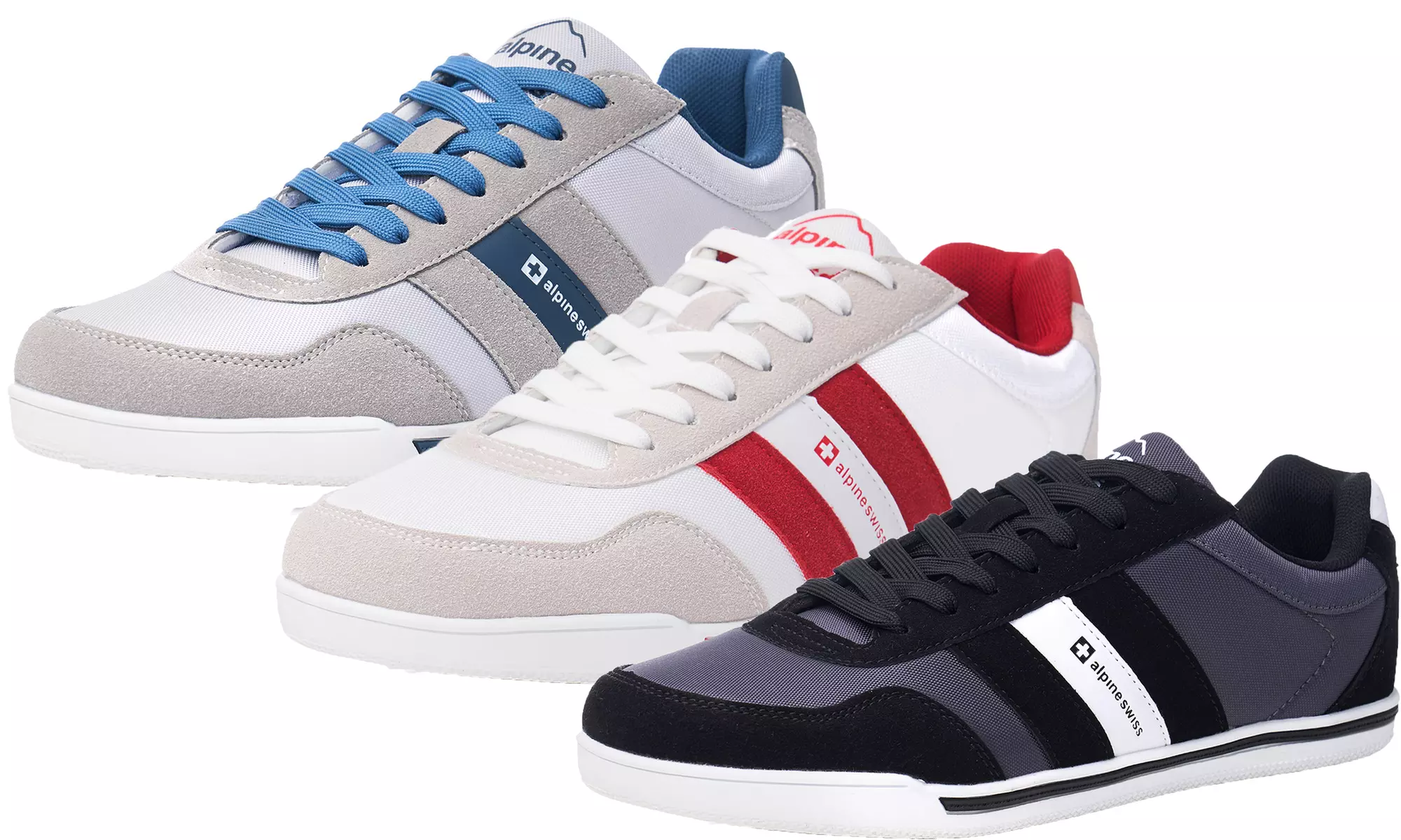 Alpine Swiss Haris Men's Fashion Sneakers - Primary Image