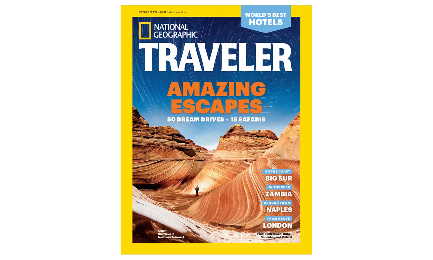 National Geographic Traveler Magazine Subscription for One Year (67% Off) - Primary Image