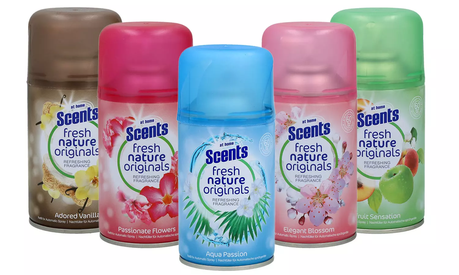 Pack de 12 recharges automatiques de sprays désodorisants - Primary Image