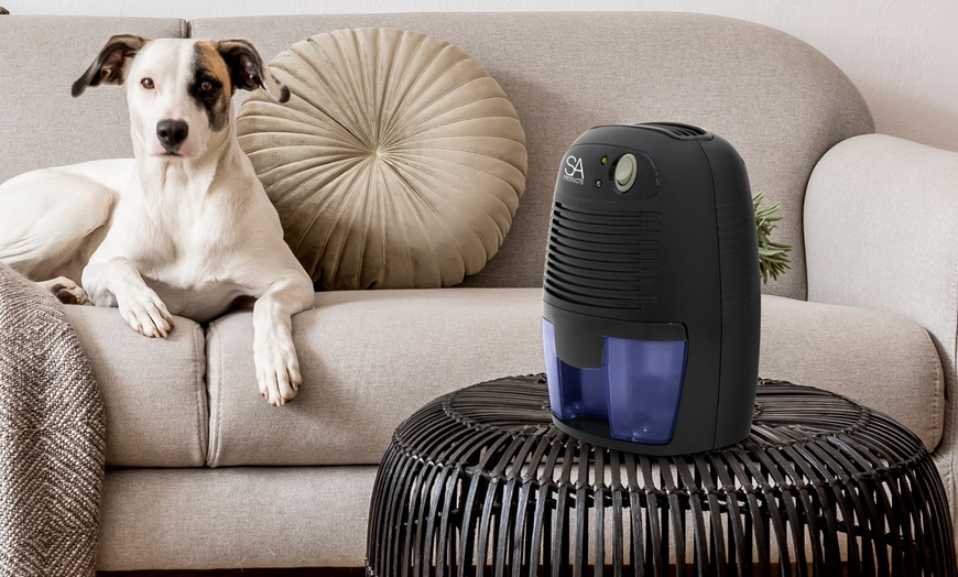 Image 2: Portable Dehumidifier and Air Purifier 500ml