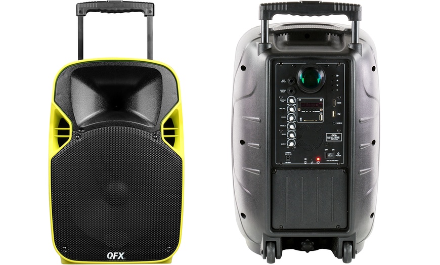 qfx speaker projector