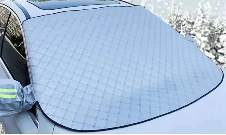 Magnetic Windscreen Car Cover With Wing Mirror Covers