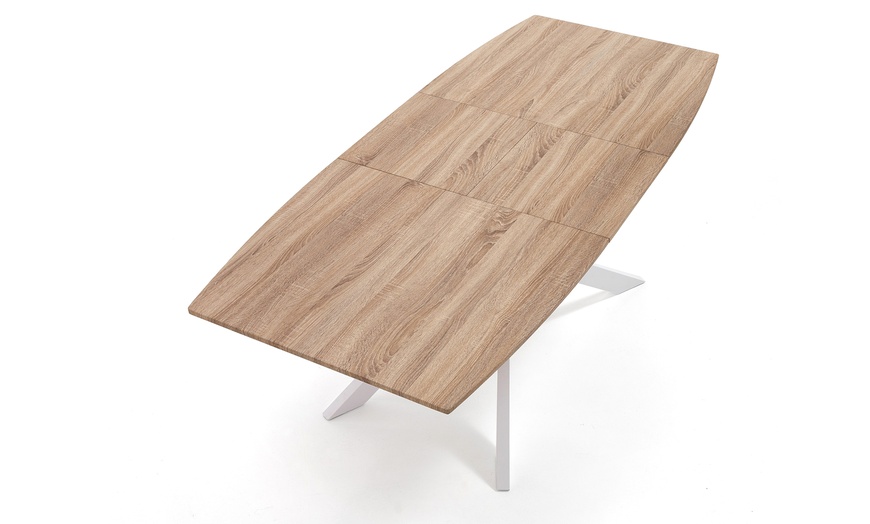 Image 20: Mesa de comedor extensible modelo Queens, de Oresteluchetta