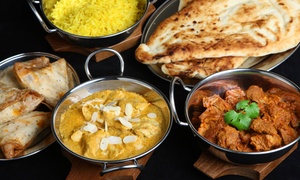 Three-Course Indian Feast for Two