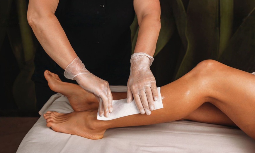 Image 8: Brazilian Keratin/Protein Hair Straightening with Brow & Lip Threading