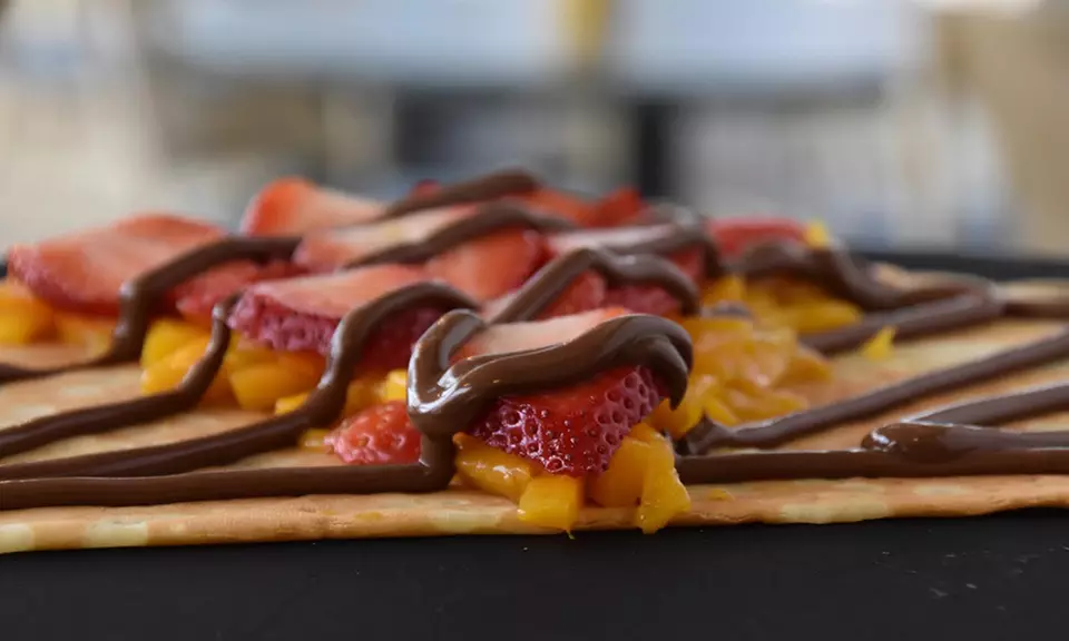 Three vouchers for Crepes and Smoothies at Planet Of The Crepes, (36% Off) - Primary Image