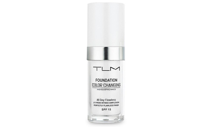 Image 4: TLM Colour-Changing Foundation