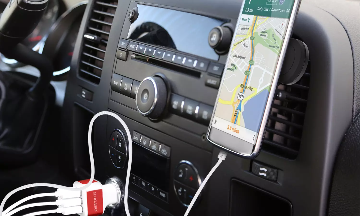 Magnetic Car Air Vent Mount For Smartphones - Primary Image
