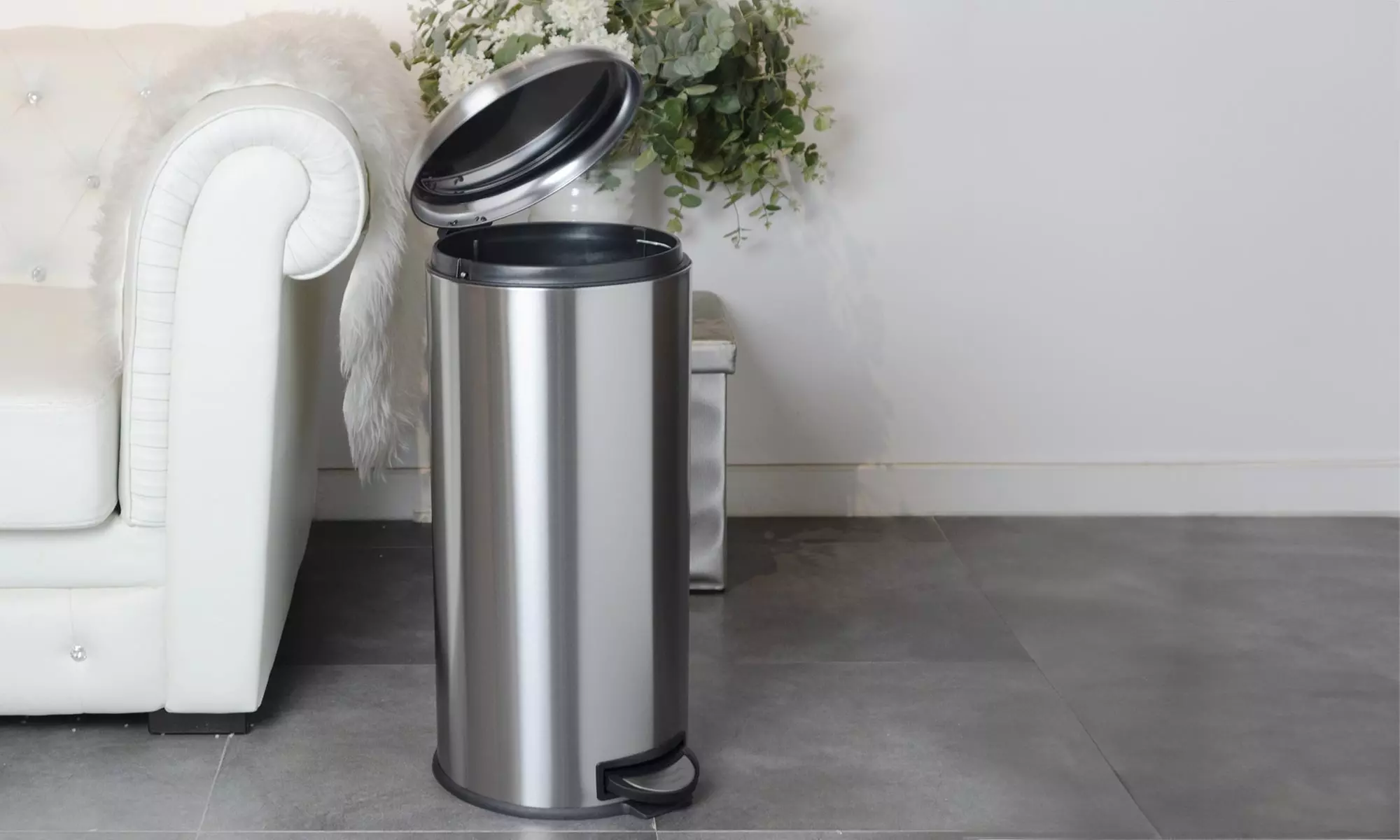 Poubelle de cuisine "Urban" à pédale