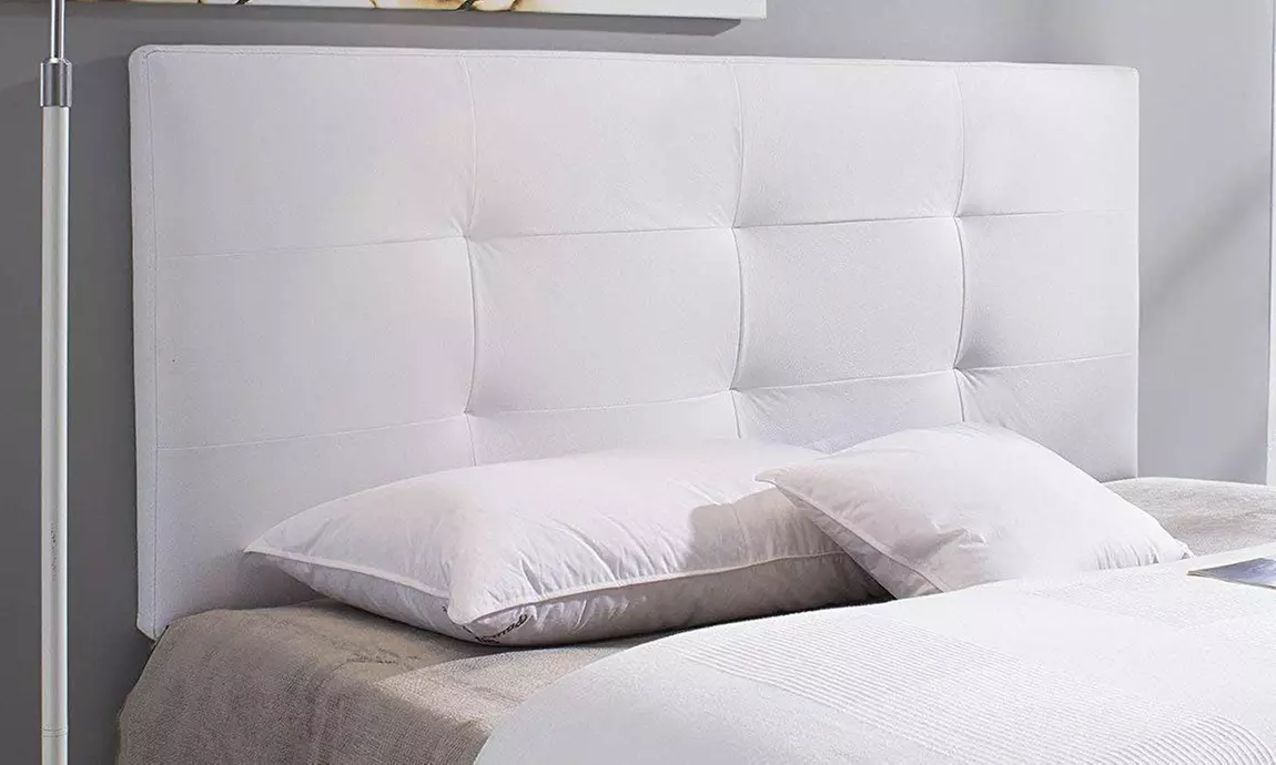 Tête de lit tapissée modèle "Carla", coloris au choix, livraison offerte - Primary Image