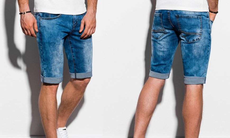 Image 7: Short denim pour homme