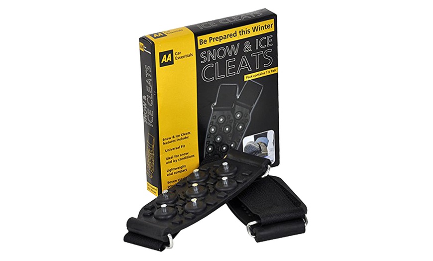 Image 1: AA Snow and Ice Cleats