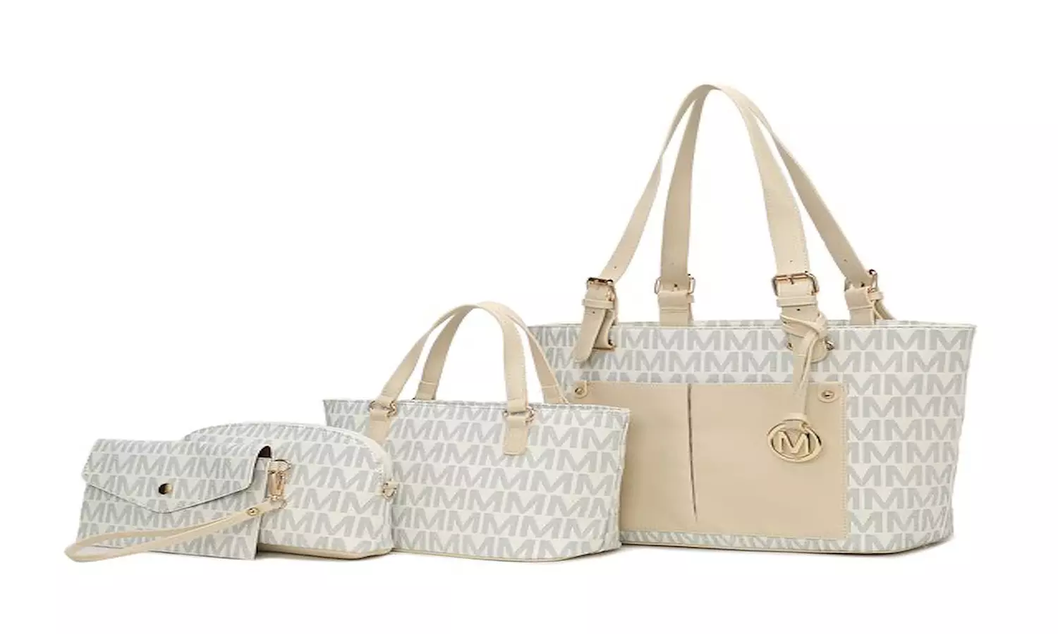 Havenly Vegan Leather Tote Set - Stylish & Functional