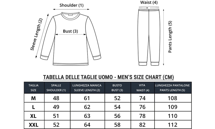 Image 2: Pigiama uomo in cotone Wanted