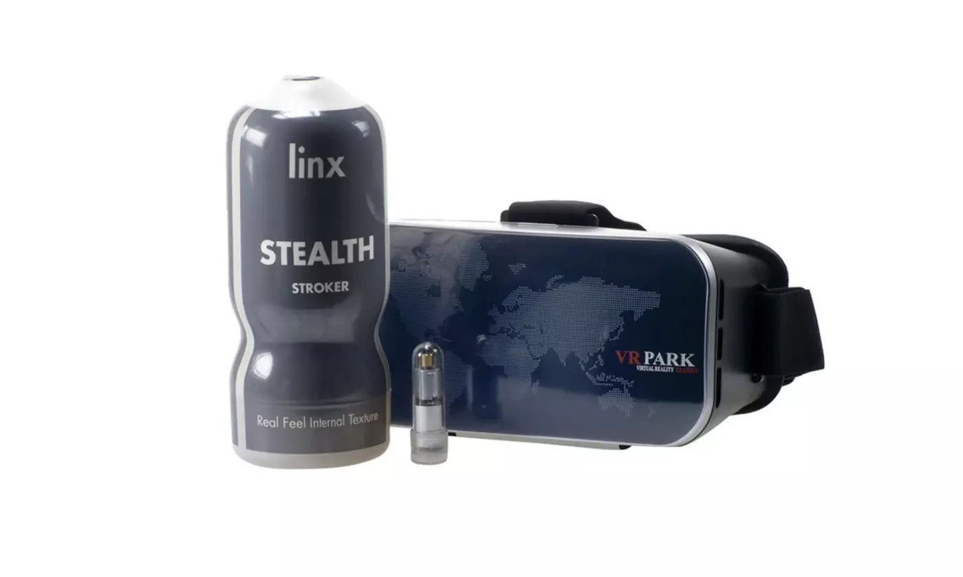 Linx Cyber Pro Stealth Stroker with VR Headset - Primary Image