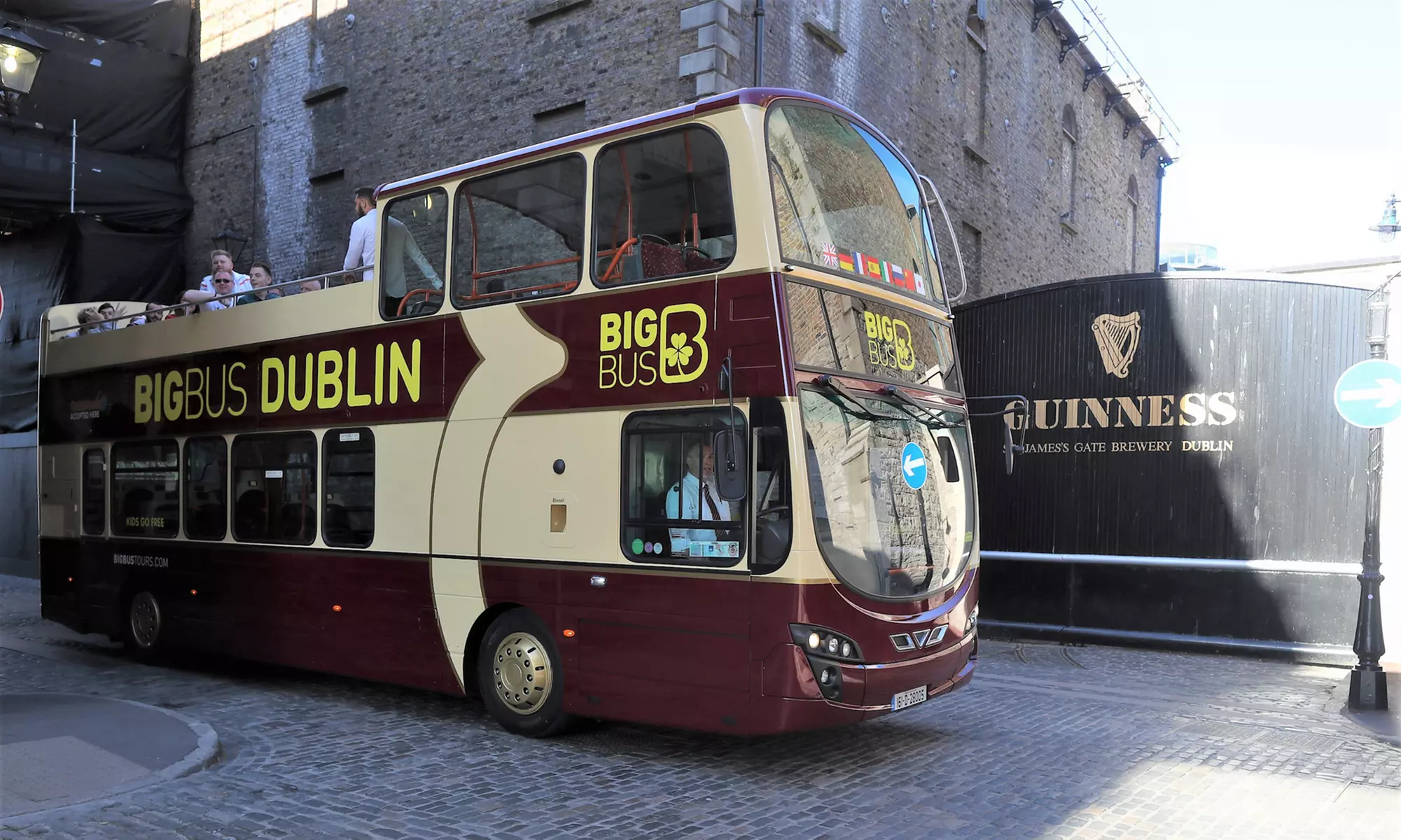 See Dublin's Iconic Landmarks Your Way with Open-Top Bus Tour