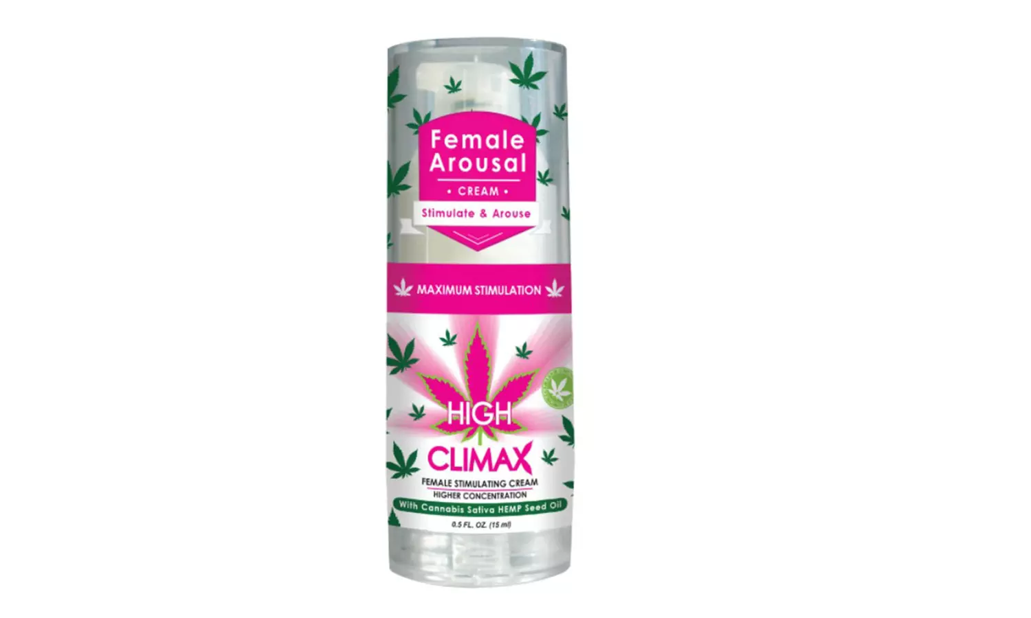 High Climax Female Stimulant Cream with Hemp