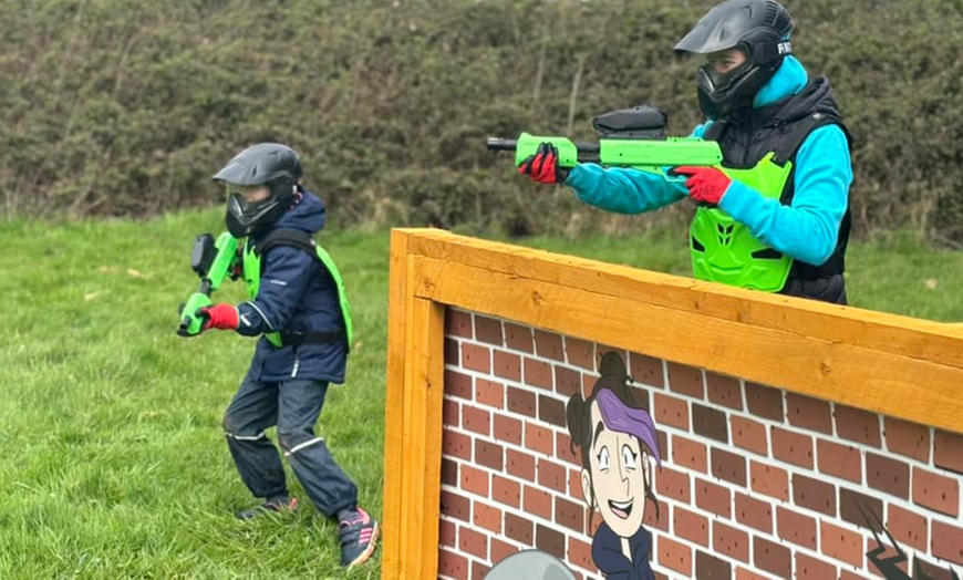 Image 10: Weekend Family-Friendly All-Weather Paintball for Up to 4