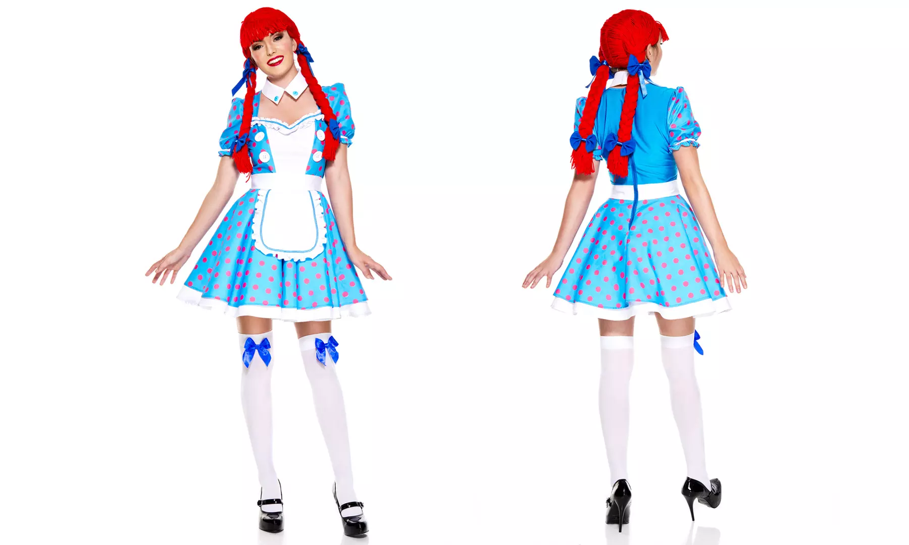 Music Legs Women's Doll Costumes. Multiple Designs Available. - Second Medium