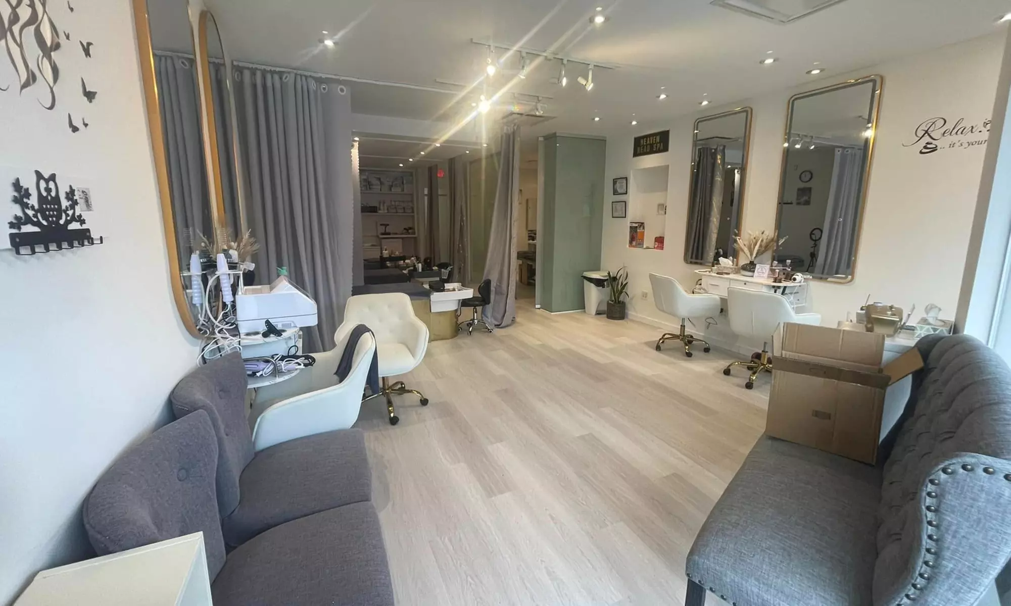 70 or 110-Min Luxury Head Spa w/Massage on Neck & Scalp + Mini-Facial 
