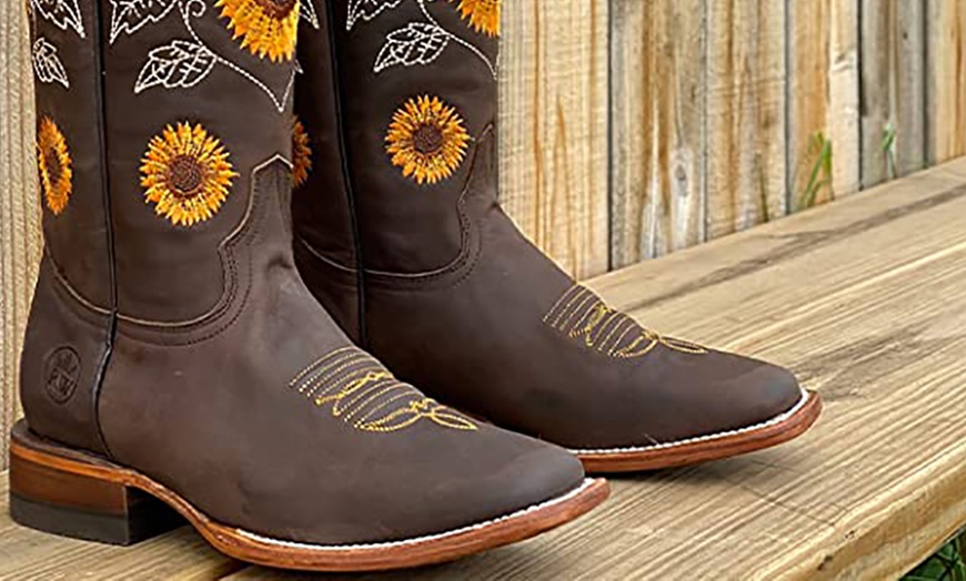 Groupon cowboy sale boots