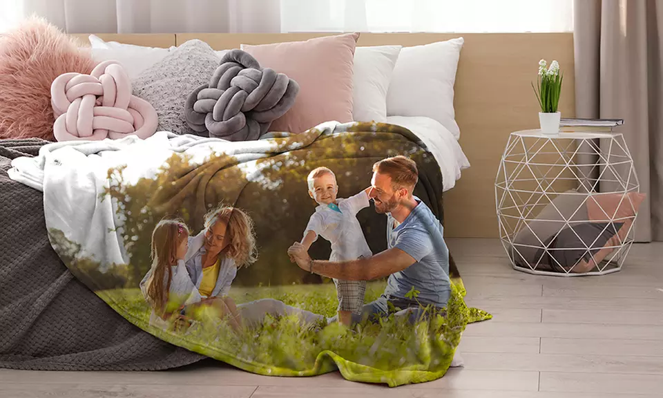 Couverture polaire avec photo avec Photo Gifts