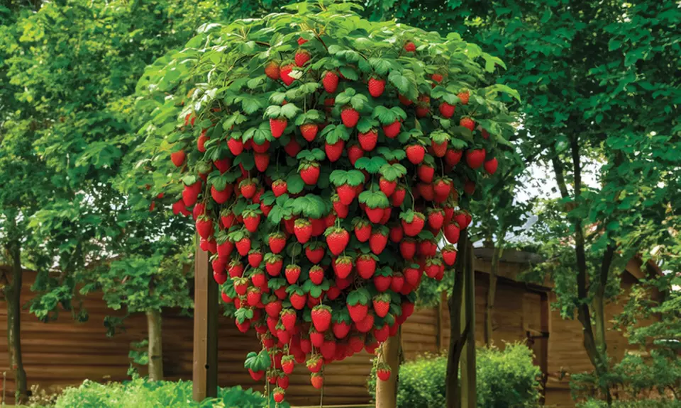 Klettererdbeere - Erdbeerbaum (Pflanzen in Torf)