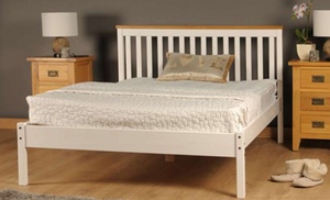 Medina Wooden Bed Frame with Optional Mattress