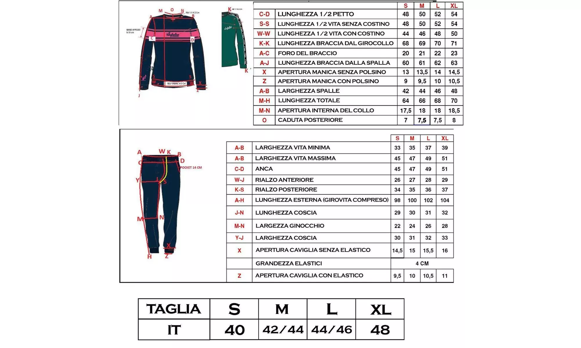 Tuta primaverile homewear per donna Australian