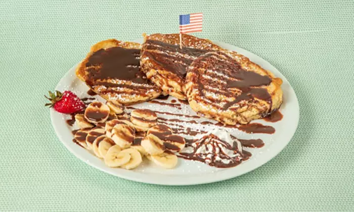 Hausgemachte American Style Pancakes für bis zu 4 Personen