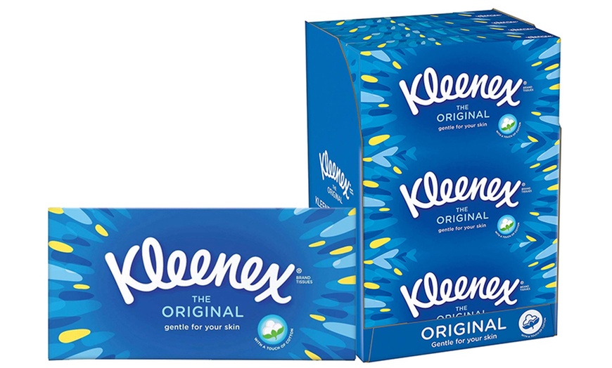 Image 7: Kleenex Ultra Soft Tissue Boxes