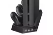 1 ou 2 stations de chargement pour PS4 avec fonction ventilation et ports USB pour 2 manettes - Second Medium