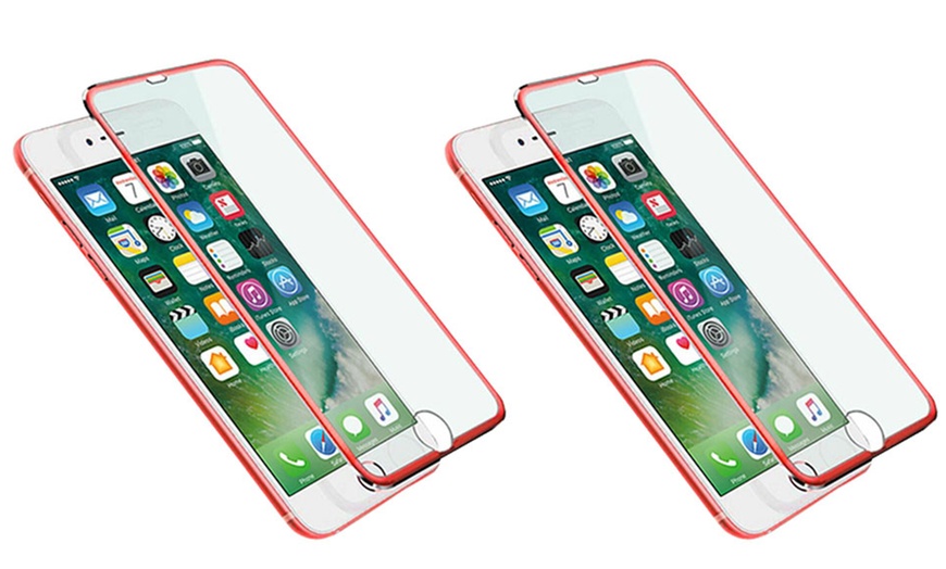 Image 6: One or Two 3D Metal-Tempered Screen Protectors for iPhone