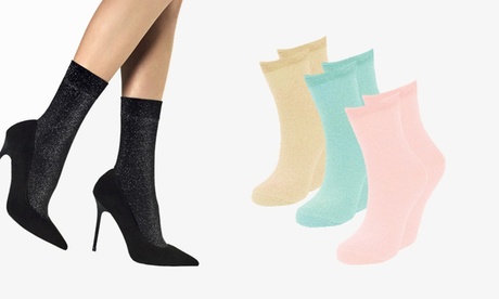 Pack di 6 paia di calze da donna disponibili in 2 set