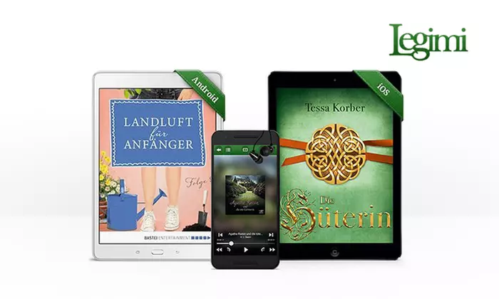 3-Monats-Abo für unbegrenzten Zugang zu E-Books und Hörbüchern bei Legimi (94% sparen*) - Primary Image