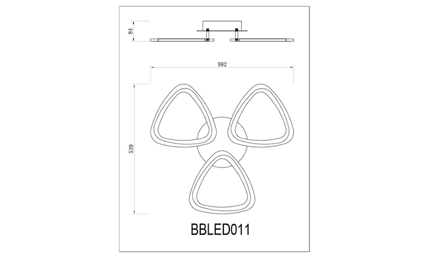 Image 28: Lampadari e plafoniere LED