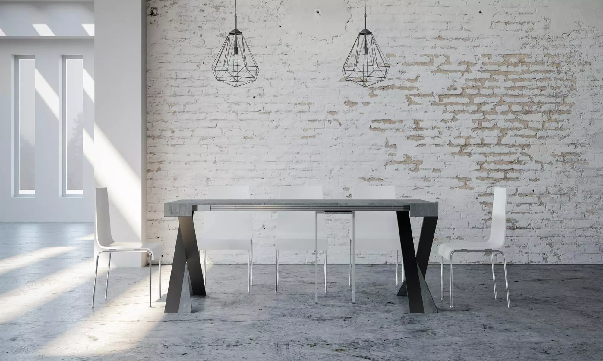 Verlengbare tafel 'Diago'